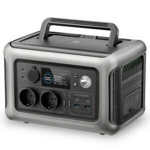 ALLPOWERS 299Wh Powerstation mit LiFeP04, Schnellladung, 2x 600 W AC-Steckdosen