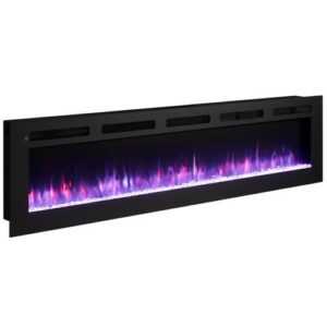 RETOURE Balderia Leif 70" | 3in1 Elektro Wand & Einbaukamin mit 3D-Flammeneffekt