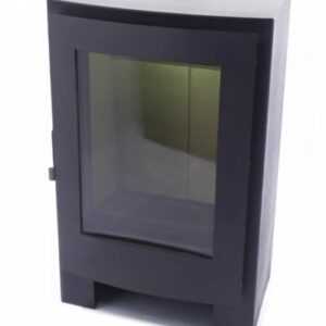 EEK A Kaminofen mit XL-Sichtscheibe Panadero NEVADA schwarz - 8,7kW + ext. ...