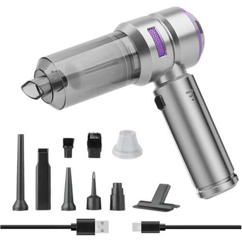 Kabelloser Handstaubsauger mit 22000PA Saugkraft auto Wohnbereich 4-in-1