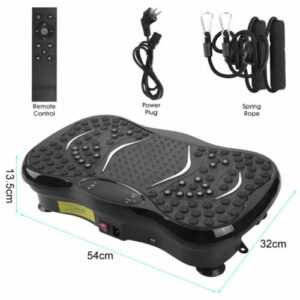 Vibrationstrainer Heimtrainer Fitness Vibrationsplatte Ganzkörper Sport 150kg DE